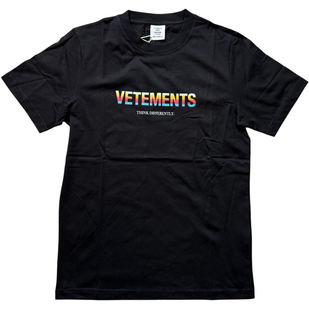 Vetements Black Limited Edition Men’s Medium T-Shirt Think Differently
